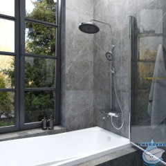 Смеситель для ванны с верхним душем, SpaHome, IDDIS, SPASBBTi06