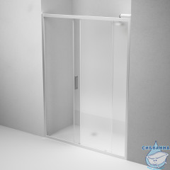 Дверь в нишу AM.PM Gem W90G-150-1-195MM 150 см профиль хром, стекло матовое