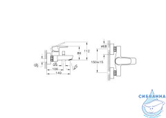 Смеситель для раковины VitrA Flow Soft A42946EXP (хром)