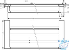  Полотенцедержатель Hansgrohe AddStoris 41751700
