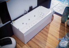 Акриловая ванна Aquatek Альфа 150х70 с каркасом