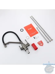 Смеситель для кухни Raglo R81.62.09 (графит/черный)