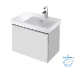 Тумба Jacob Delafon Odeon Up EB878-N18  60 белый с раковиной Odeon Up 60 E4758G-00