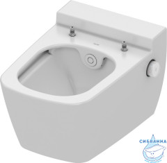 Унитаз подвесной безободковый, с функцией биде TECEone 9700200 (с сиденьем Soft Close (микролифт))