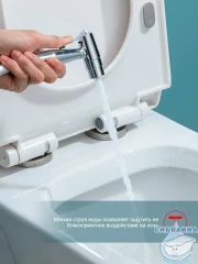 Встраиваемый смеситель с гигиеническим душем Raglo R07.52 (хром)