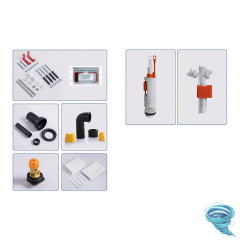 Инсталляци Calypso Beta с унитазом Calypso CS46UQ-OKS c сиденьем Soft close (микролифт) B46UQ-OKS-SET