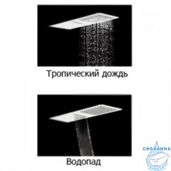 Верхний душ Ravslezak KS0010 230 2 режима (хром)