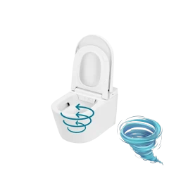 Инсталляция TECEspring Smart L с кнопкой смыва в комплекте с унитазом-биде TECEspring c сиденьем Soft close (микролифт) S955797