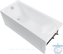 Акриловая ванна Aquanet Nord 160x70 с каркасом