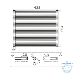 ролл-мат Omoikiri ROLL-01-LG 4997001