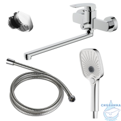 Смеситель для ванны Azario Conda  AZ-K1711 (хром)