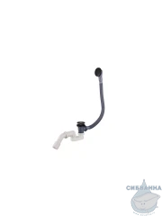 Слив-перелив для ванн Raglo R600.31.06 (черный матовый)