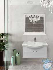 Раковина встраиваемая 80 см Sanita luxe Классик CLS80SLWB01