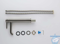 Смеситель для раковины Aquatek Европа AQ1304BGM (оружейная сталь)