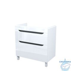 Тумба напольная, 80 см, белый, Ray, IDDIS, RAY80WFi95 подходит умыв. 4078000i28