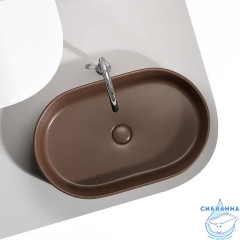  Раковина на столешницу 61 см Ceramicanova Element CN6048MDB (коричневый)