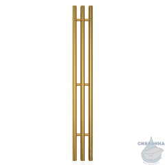 Полотенцесушитель электрический Terminus Tres круглый 16х120 (золото)