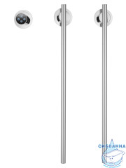 Полотенцесушитель электрический  Wonzon&Woghand Dortmund 46х58 WW-A362-CR (с возможностью скрытого подключения, подключение универсальное) (хром)