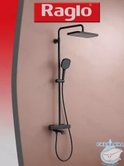 Душевая система Raglo 320 1 режим R22.26.06 (черный)