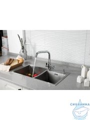 Смеситель кухни Frap F4361 (хром)