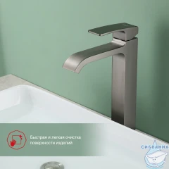 Смеситель для раковины Raglo R02.15.09 (графит)