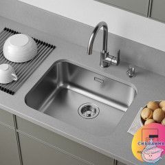 Мойка, нерж. сталь, сатин, 533*433, Mate, IDDIS, MAT53S0i77