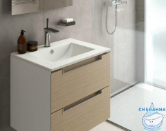 Раковина встраиваемая 60 см Sanita luxe Квадро QDR60SLWB01