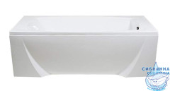 Акриловая ванна отрезная 1Marka Pragmatika 173-155x75 с каркасом