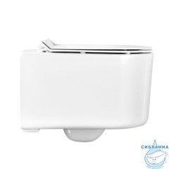 Унитаз подвесной безободковый Calypso CS213TK с сиденьем Soft Close (микролифт)