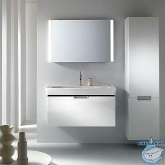 Тумба Jacob Delafon Reve 117 серый антрацит с раковиной Reve 120