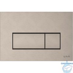  Кнопка смыва VitrA Root Square 740-2395 никель