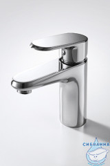 Смеситель для раковины Bravat Pure F1105161C (без донного клапана)