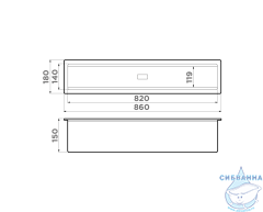 встраиваемая сушка для посуды Omoikiri DRY-03 PRO CN 4999041