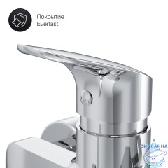 Смеситель для ванны Am.Pm Like F8095000 с душевым гарнитуром (хром)