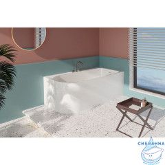 Акриловая ванна Azario Luton 170х80 R