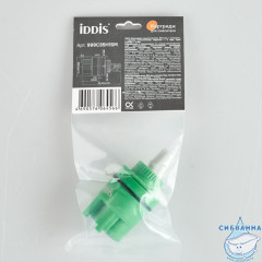 Картридж керамический для смесителя, 35 мм, с ножками, с верхним уплотнителем, IDDIS, 999C35H1SM