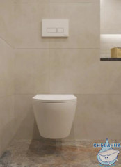 Унитаз подвесной безободковый  TONI ARTI Russi TA-1900 с сиденьем Soft Close (микролифт)