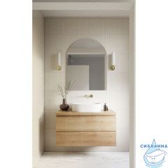 Умывальник WHITECROSS Emerald 55x37 (белый мат) иск. камень