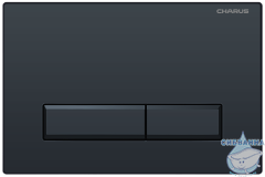 Кнопка смыва Charus Raiden FP.321.DW.01 черный матовый