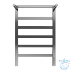 Полотенцесушитель электрический Terminus Ното П6 40х65 с полкой (с возможностью скрытого подключения, подключение справа)