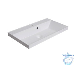 Тумба Aquanet Латина 80 белый с раковиной Орлеан 80 179839