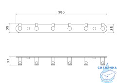 Крючок Aquatek Европа AQ4124CR 