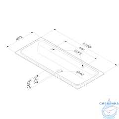 Раковина мебельная Am.Pm Func 120 M8FWPC1200WM