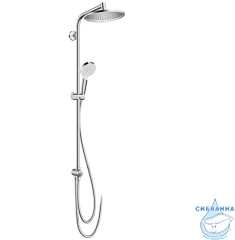 Душевая система Hansgrohe Crometta S Showerpipe Reno 240 1 режим 27270000 (хром)