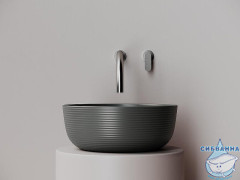  Раковина на столешницу 36 см Ceramicanova Element CN6073MDH (антрацит)