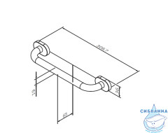 Поручень Am.Pm Sense L A7432500