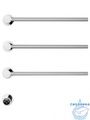 Полотенцесушитель электрический  Wonzon&Woghand Hamburg 47х57 WW-AL313-CR (с возможностью скрытого подключения, подключение универсальное) (хром)