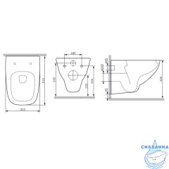 Унитаз подвесной AM.PM X-Joy C851701SC с сиденьем Soft Close (микролифт)