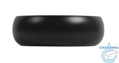 Раковина на столешницу 36 см Aquanet Roumd 273680 (черный)