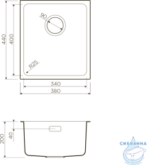 Кухонная мойка Omoikiri Tadzava 38-U-IN 4993077